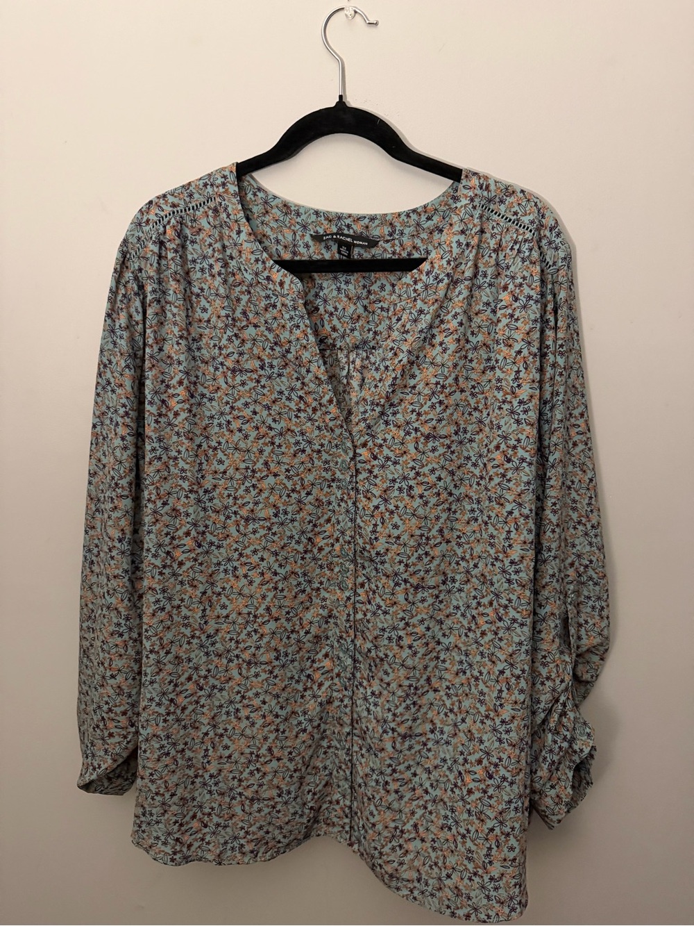 Zac & Rachel Multicolor Floral Blouse